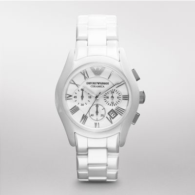 emporio armani watch white ceramic