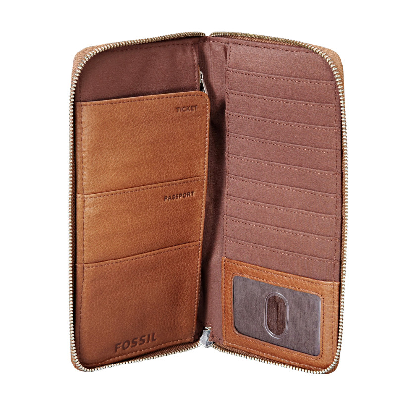Fossil travel wallet