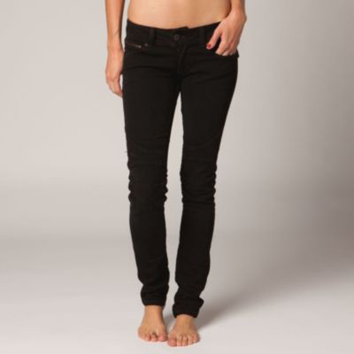 Fox Moto Doll Skinny Jean - Black Vintage 