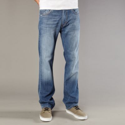 Fox Throttle Jean 32L- Slightly Faded