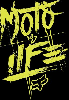 Fox Moto Is Life Sticker