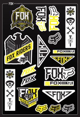 Fox Swindle Sticker Sheet