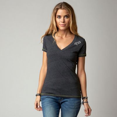 Fox White Noise Vneck Tee