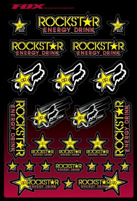 Fox Rockstar Sticker Kit