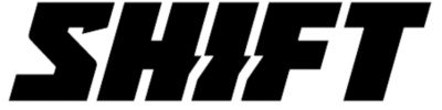 SHIFT Word Die Cut Sticker 6 in