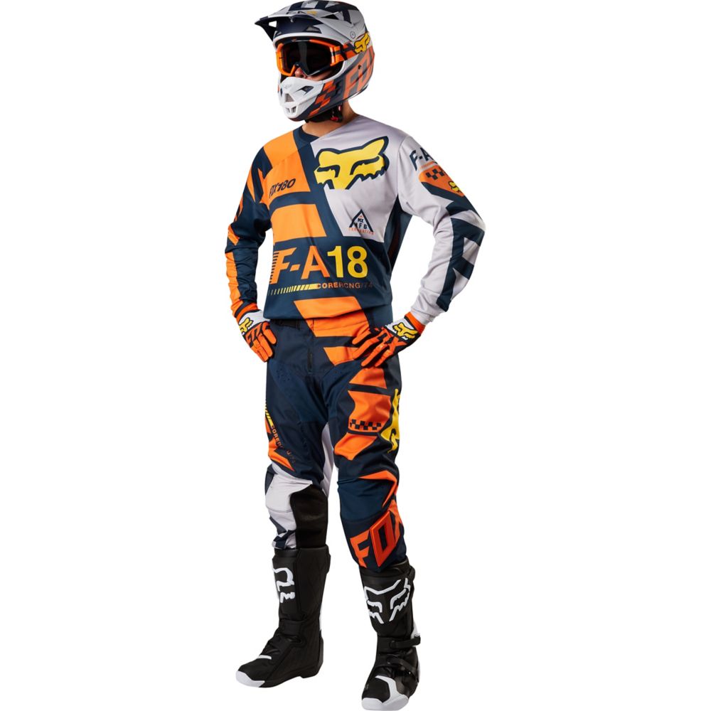 Tenue FOX 180 Sayak orange