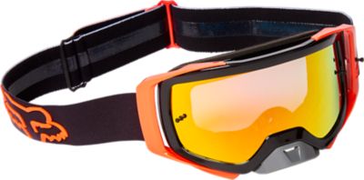  FOX Airspace Dier Spark Motorcross bril, grijs-oranje