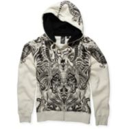Anti Scene Zip Front Fleece