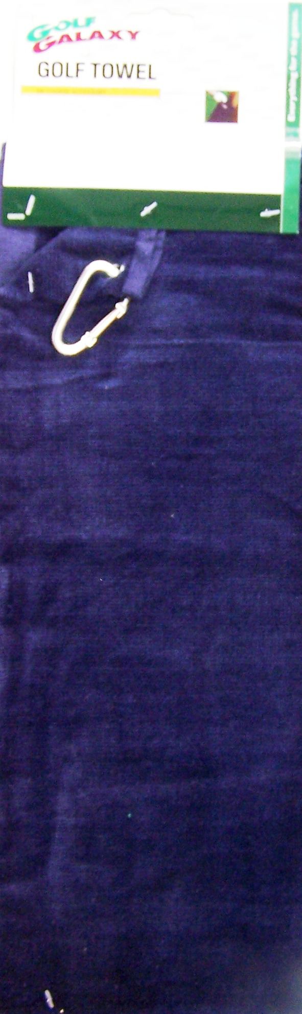 Golf Galaxy 16x25 Carabiner Towel - Blue