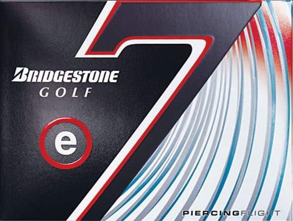 Bridgestone e7 Piercing Flight Golf Balls 2010 - 12 pack (Personalized)