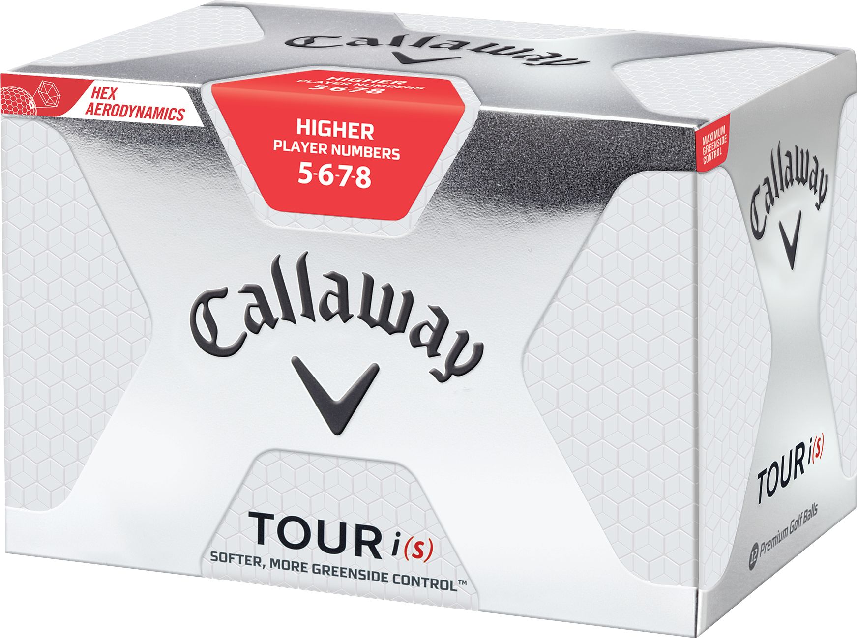 Callaway Tour i(s) High Number Golf Balls - 12 pack