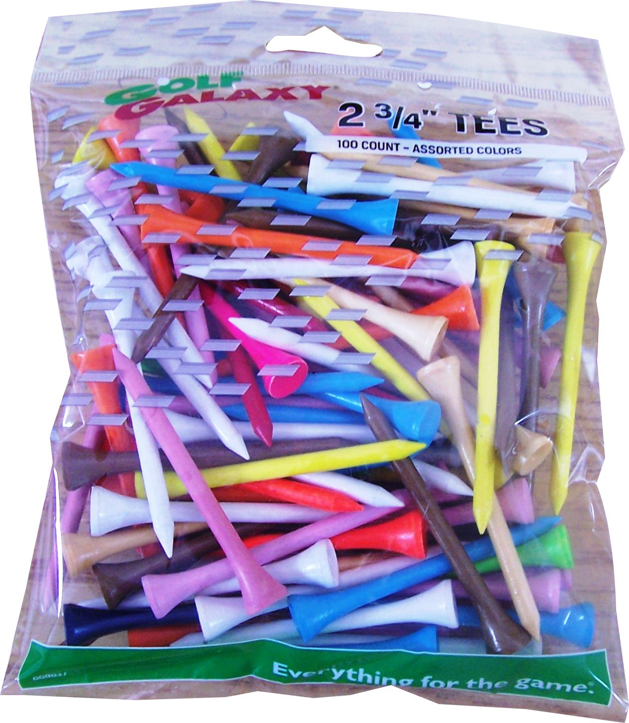 "Golf Galaxy 2 3/4"" Assorted Golf Tees - 100 count"