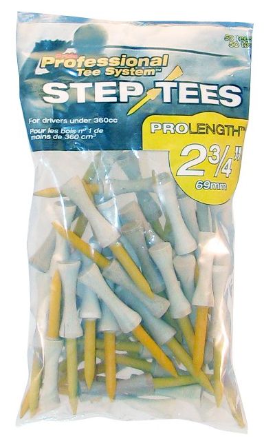 Pride Professional PTS 2 3/4" Step Tees - 50 count