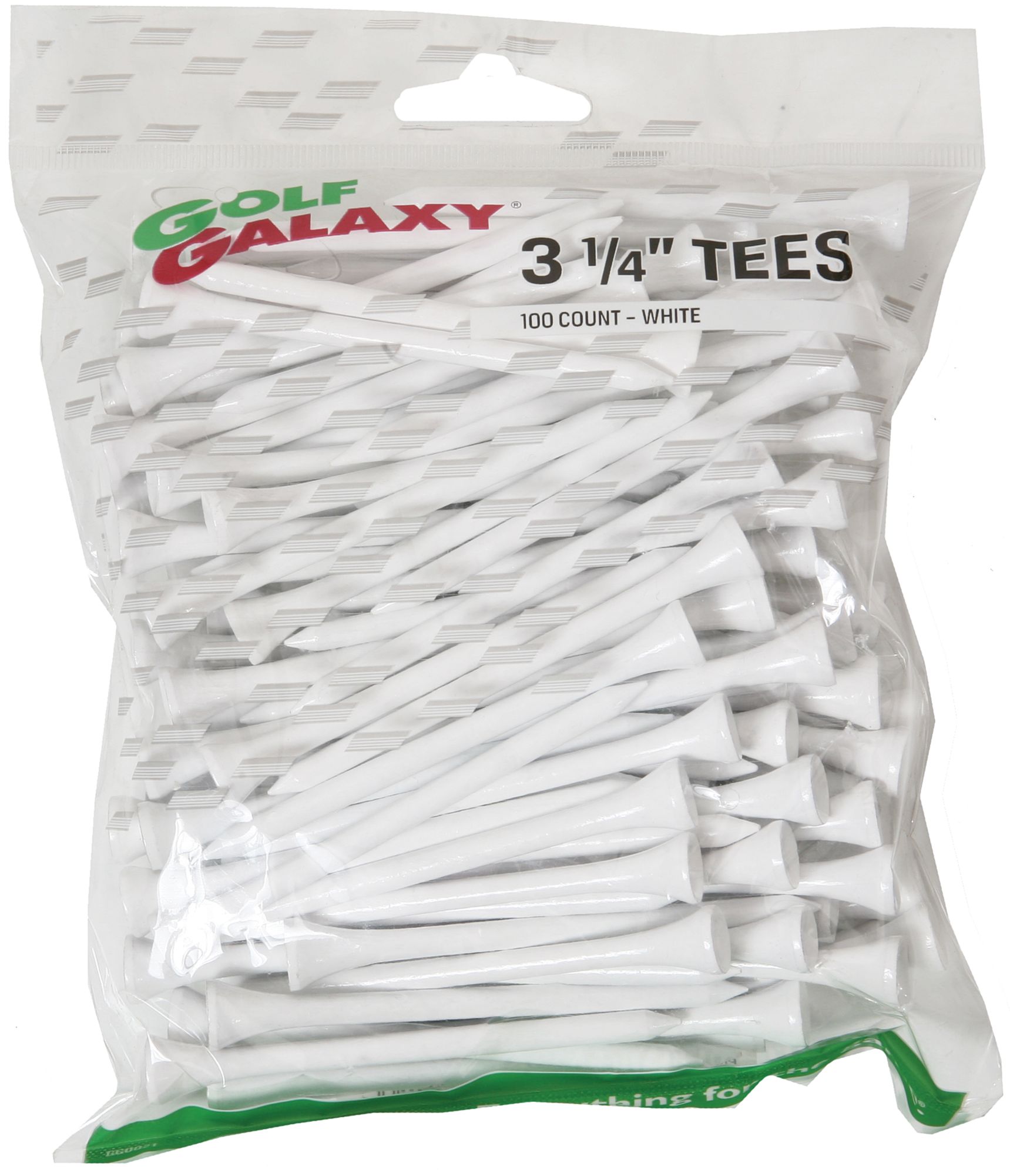 Golf Galaxy 3 1/4" White Golf Tees - 100 count