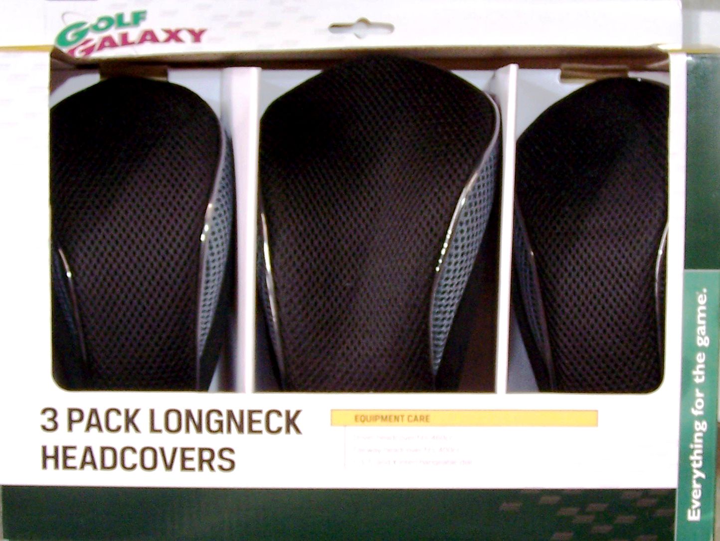 Golf Galaxy 3-Pack Longneck Headcovers