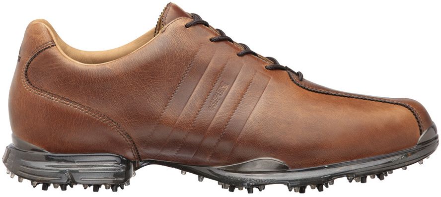 brown adidas golf shoes