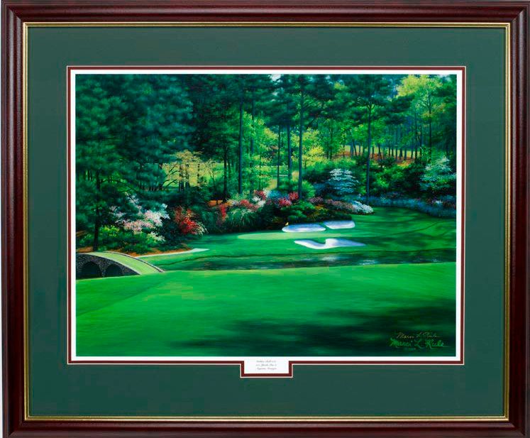 Golf Galaxy Augusta 12 30x36 Framed Print