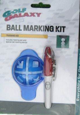 Golf Galaxy Ball Marking System