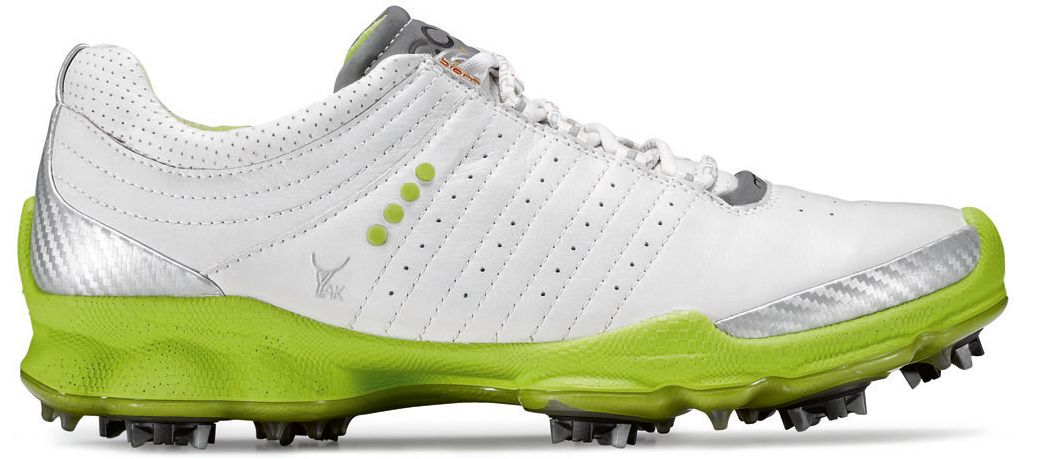 ECCO Women's Biom Golf Shoes - White/Lime