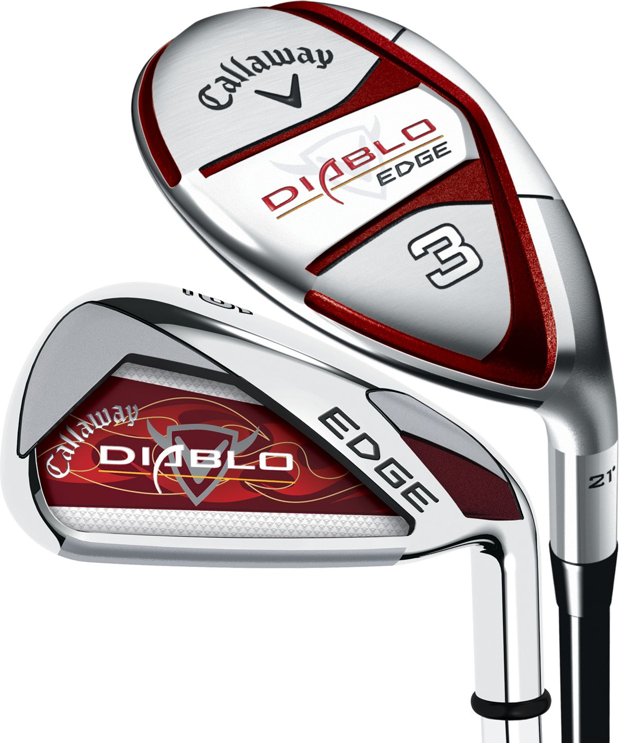Callaway Men's Diablo Edge Hybrid Irons 3,4H 5-PW