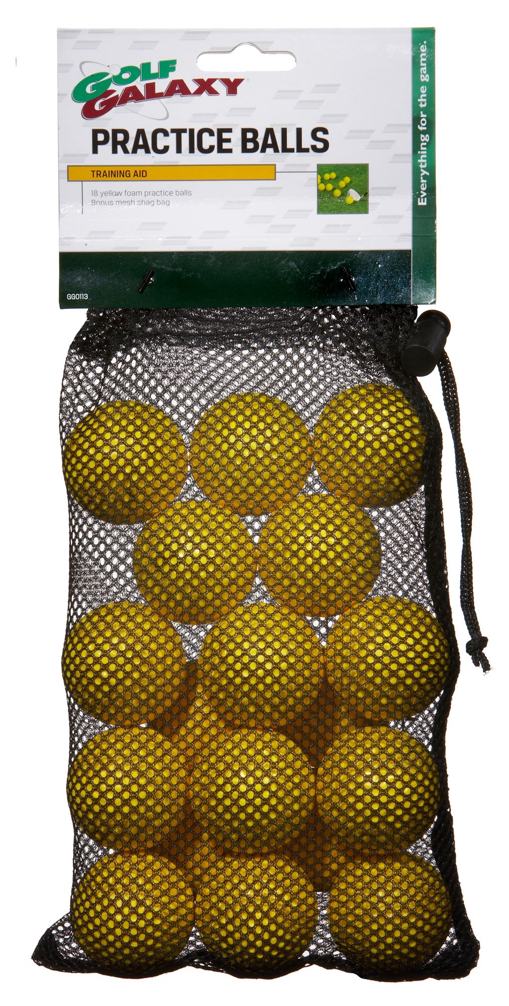 Golf Galaxy Dimpled Foam Practice Balls - 18 count