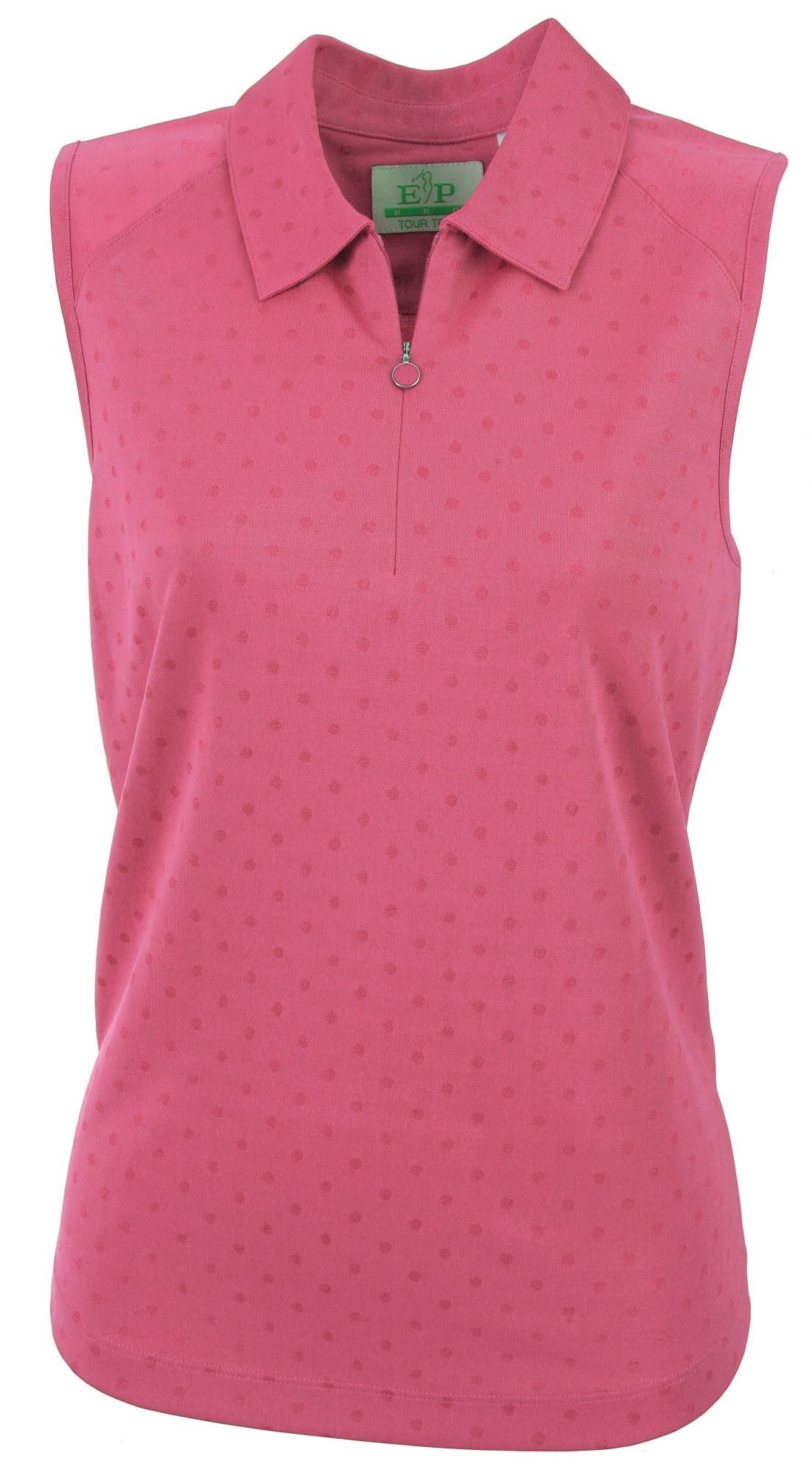 EP Pro Women's Dot Sleeveless Polo