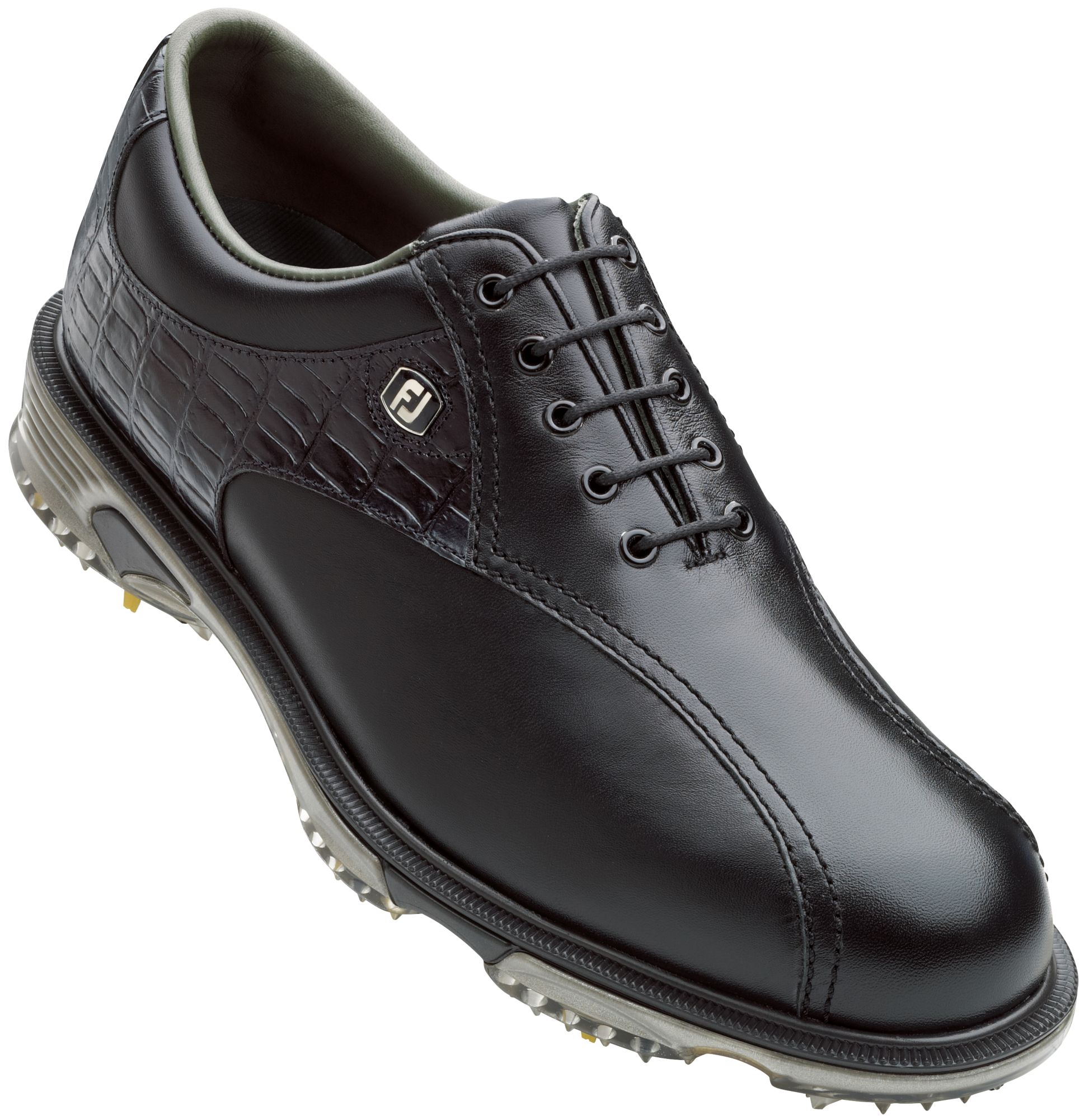FootJoy Men's DryJoys Tour Bike Toe Golf Shoes  - Black
