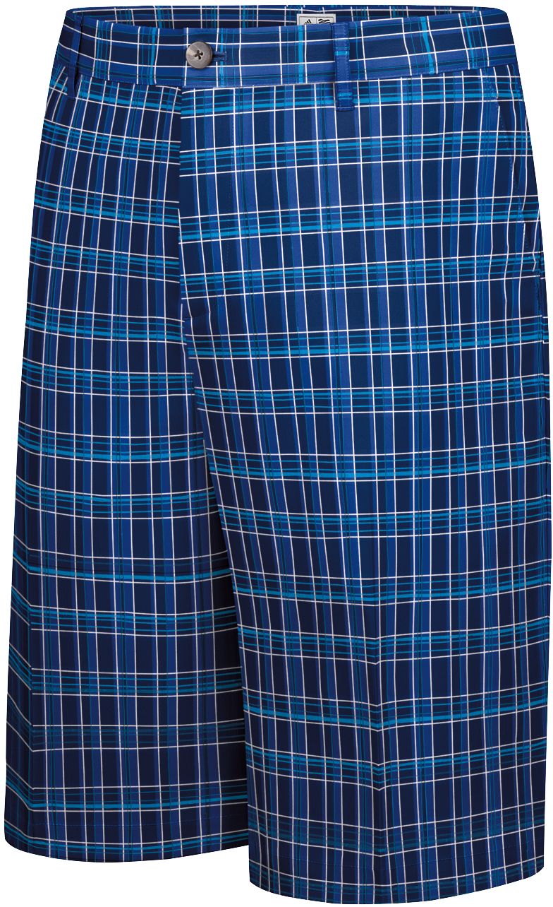 adidas Men's ClimaLite Classic Plaid Short