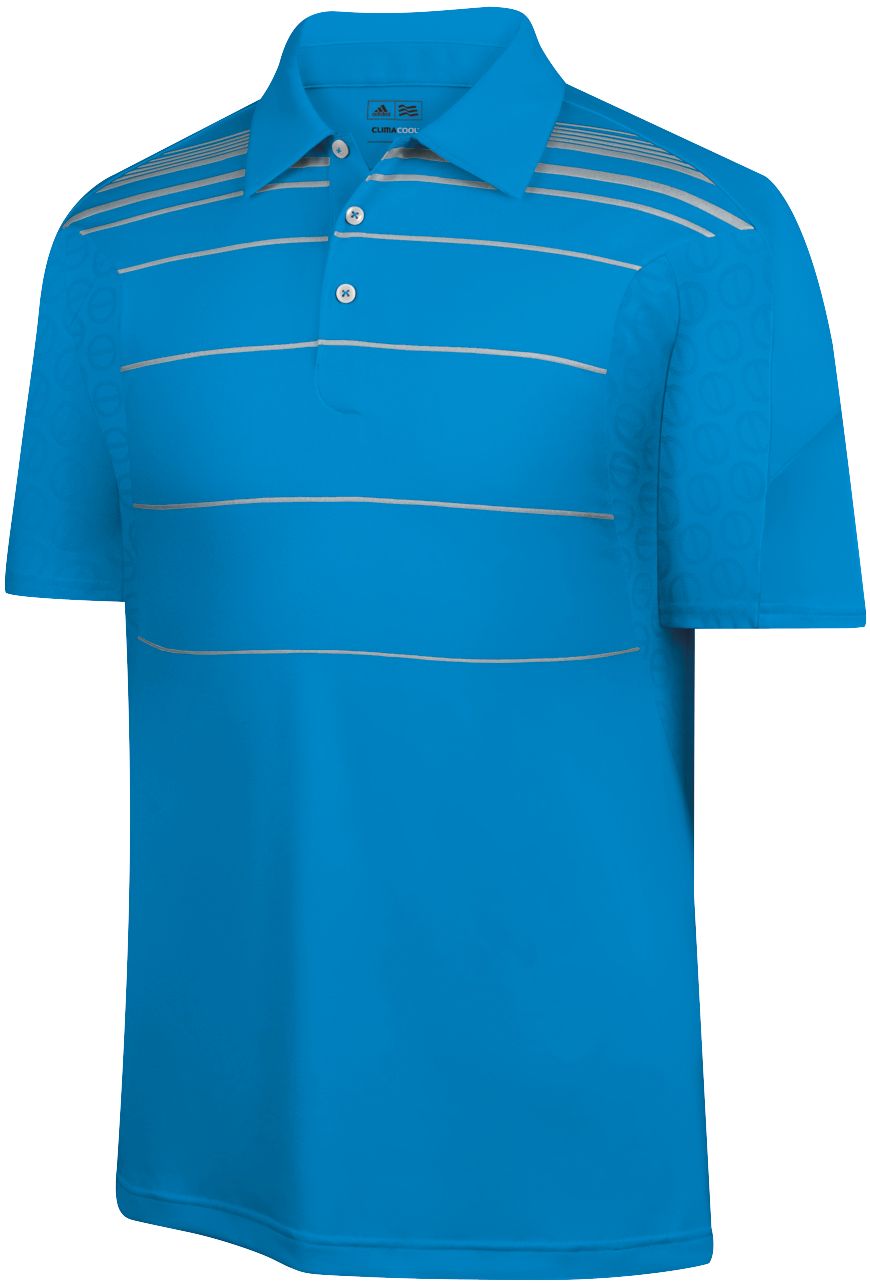 adidas Men's Formotion Stripe Short Sleeve Polo