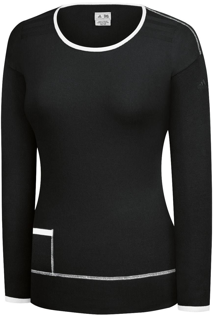 adidas Women's FP Textured Long Sleeve Sweater