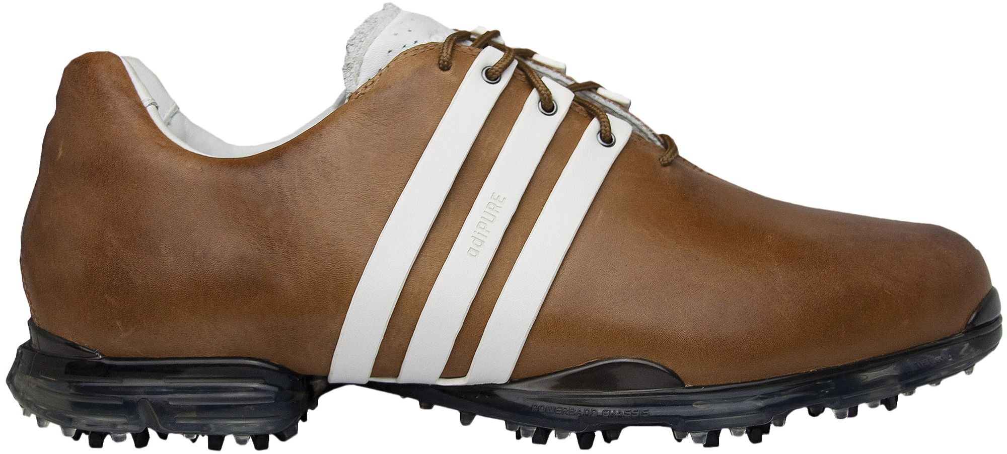 adidas Men's adiPURE Golf Shoe - Hickory/Tour White