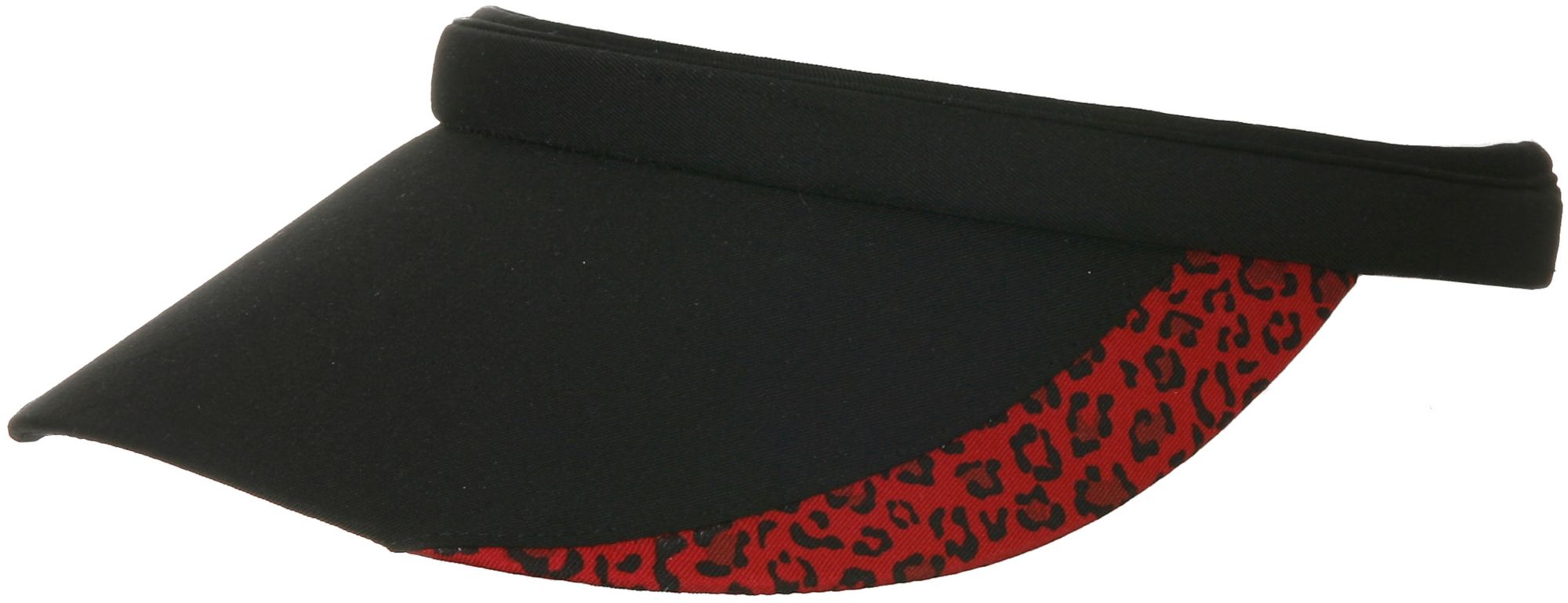 EP Pro Women's Leopard Print Blocked Visor