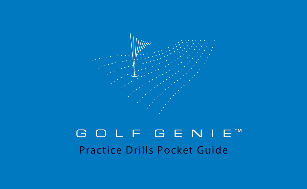 The Booklegger Golf Genie Practice Drills Pocket Guide