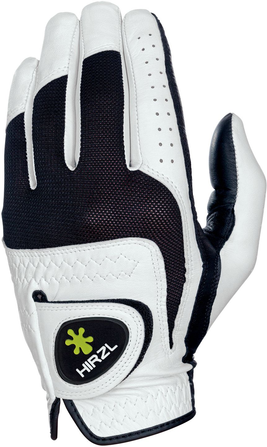 Hirzl Men's Trust Feel Golf Glove - White/ Black