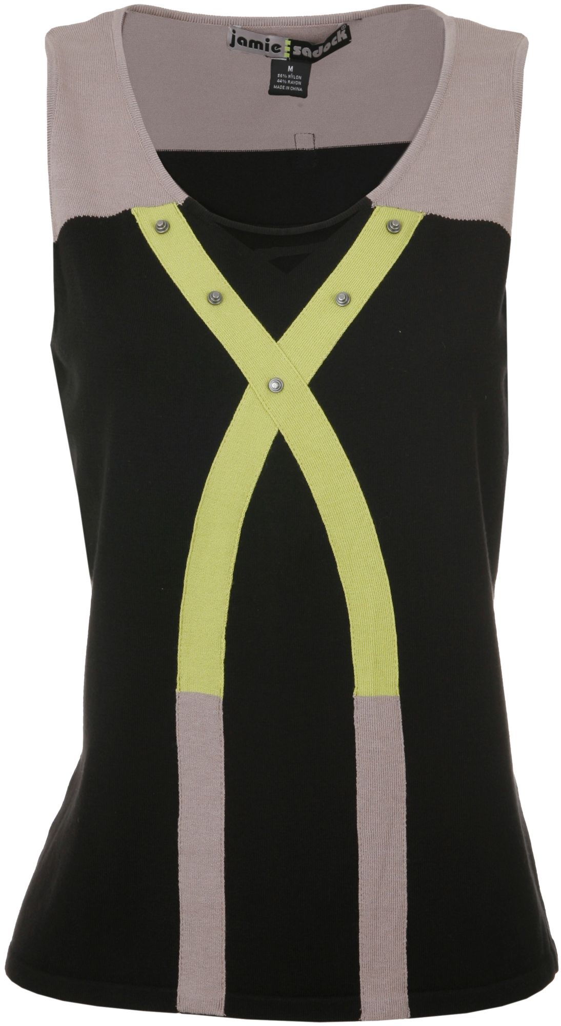 Jamie Sadock Women's Granny Smith Sleeveless Sweater Shell
