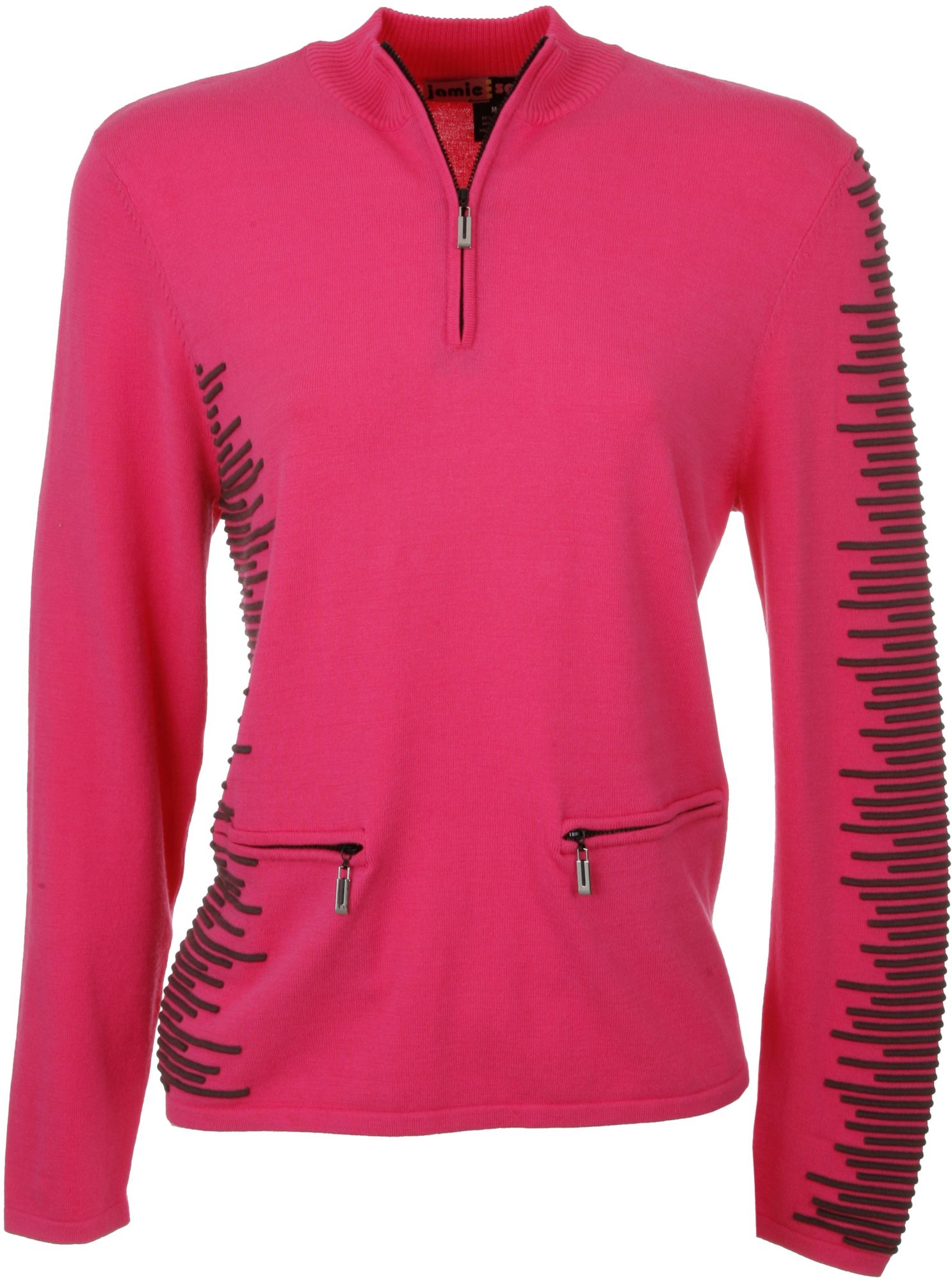 Jamie Sadock Women's Luscious ½ Zip Long Sleeve Sweater