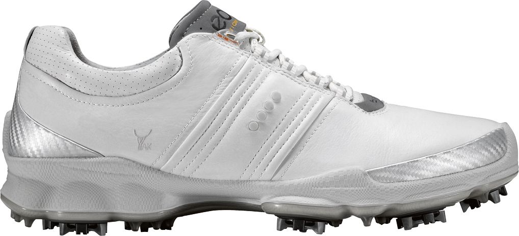 ECCO Men's Biom Golf Shoe - White/Concrete