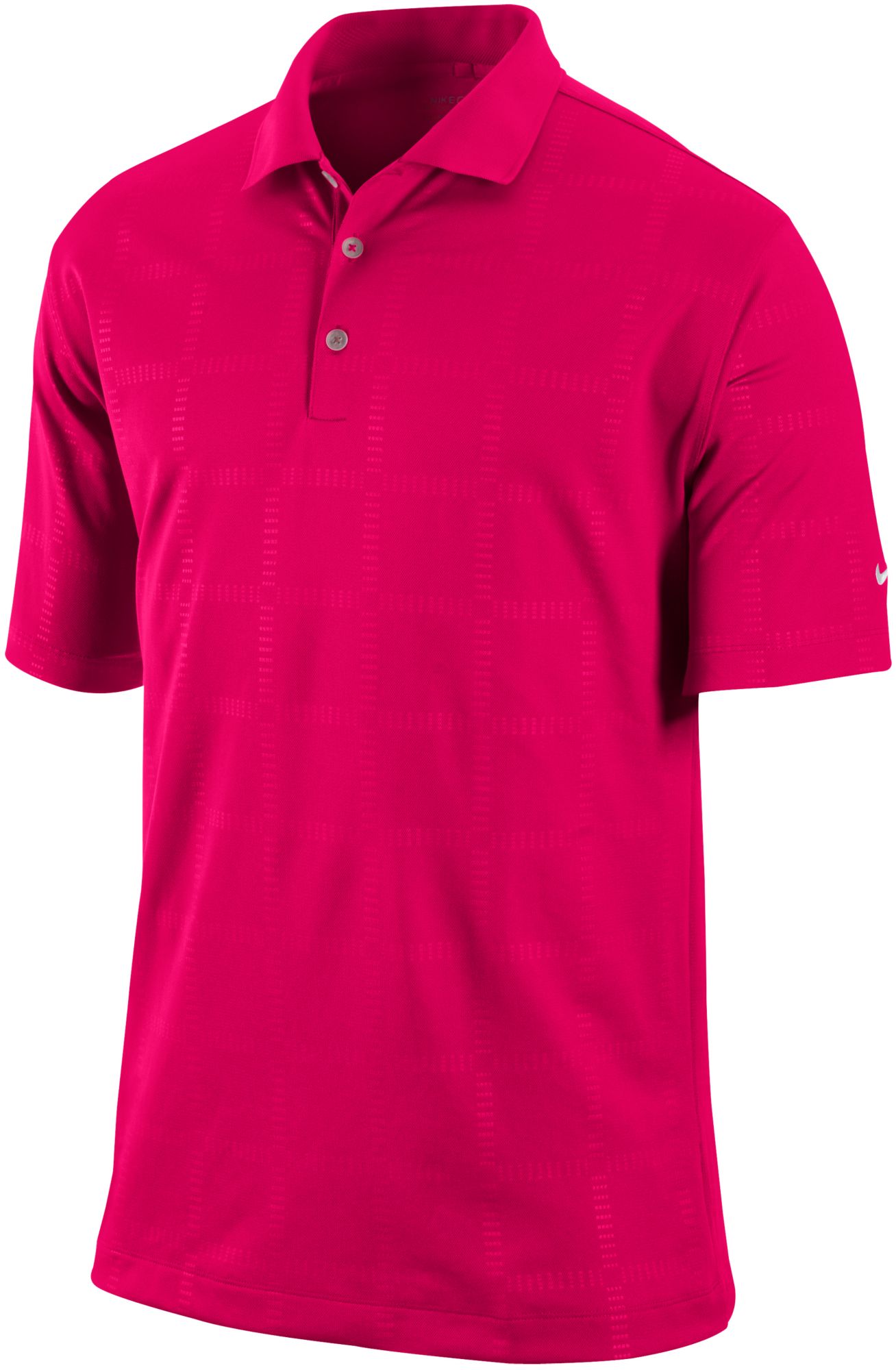 Nike Men's 1972 UV Debossed Short Sleeve Polo