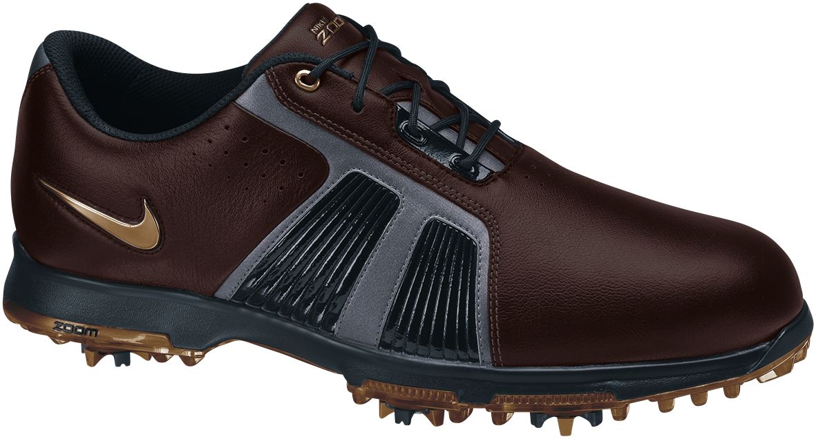 Nike Men's Zoom Trophy Golf Shoe - Brown/Black