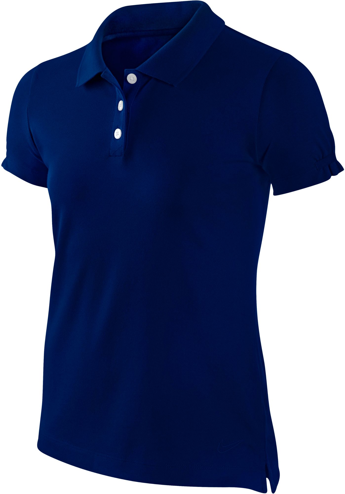 Nike Girls' Tech Pique Short Sleeve Polo