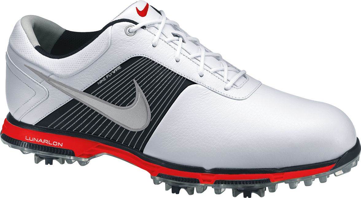 Nike Men's Lunar Control Shoe - White/Metallic Silver/Challenge Red