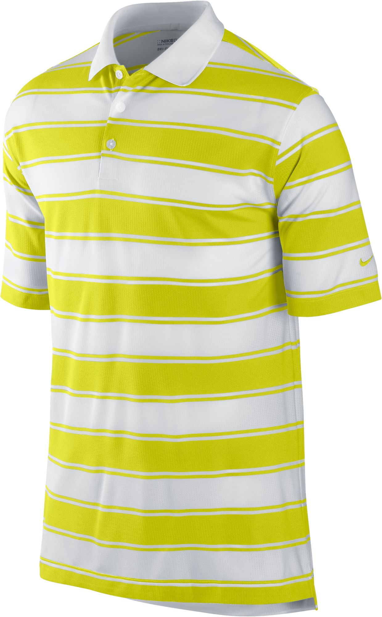 Nike Men's Mesh Tech Stripe Short Sleeve Polo