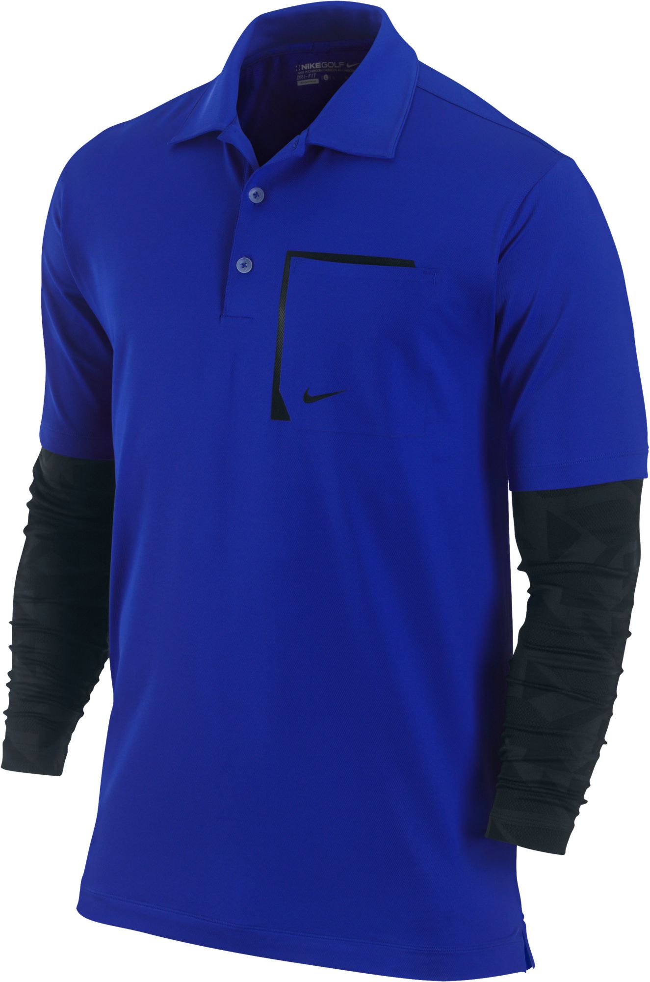 Nike Men's Performance Layer Long Sleeve Polo