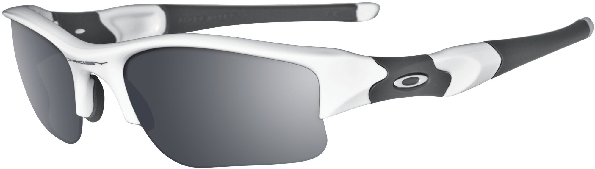 Oakley FLAK JACKET XLJ Sunglasses - Polished White/Black Iridium