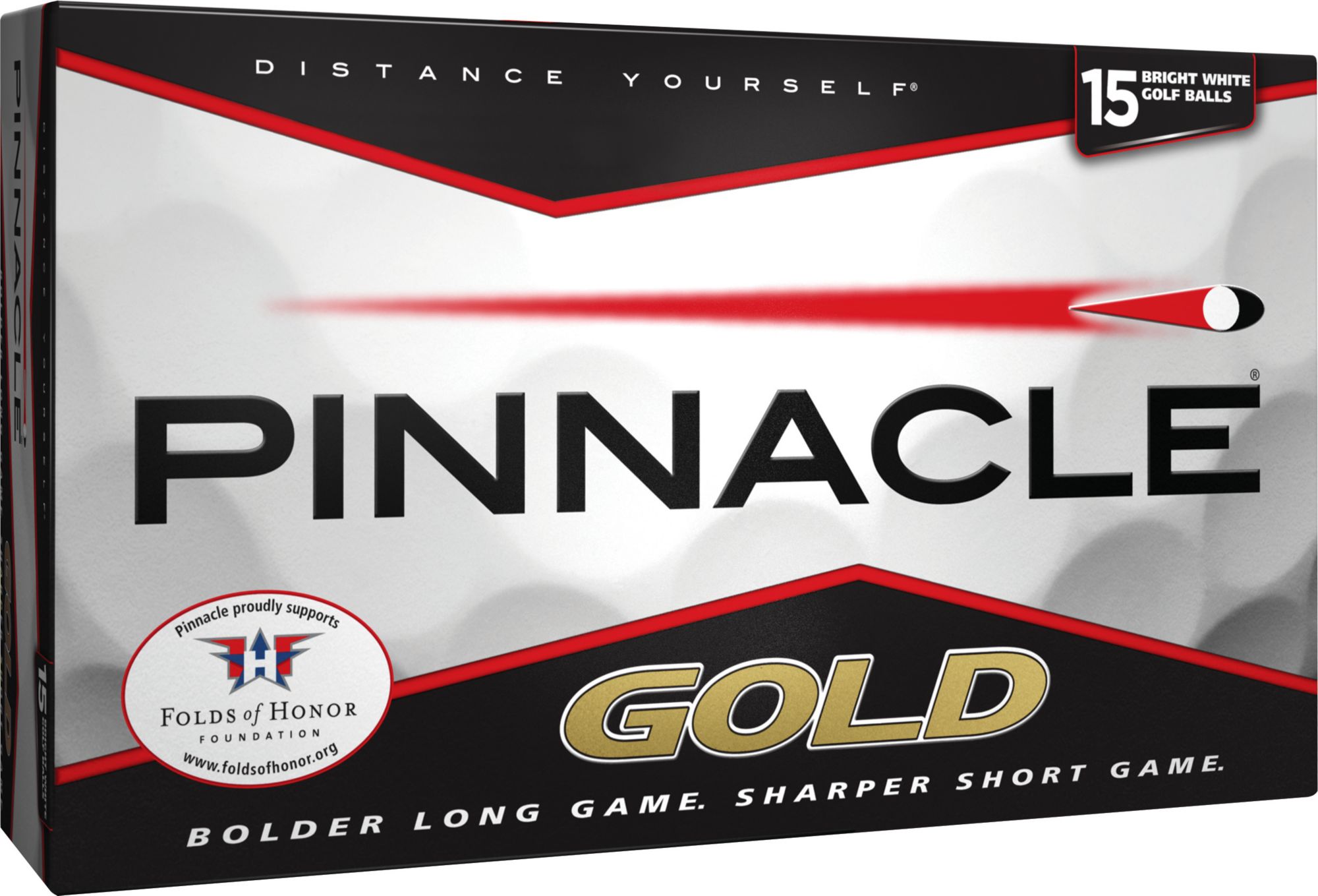 Pinnacle Gold Golf Balls - 15 pack