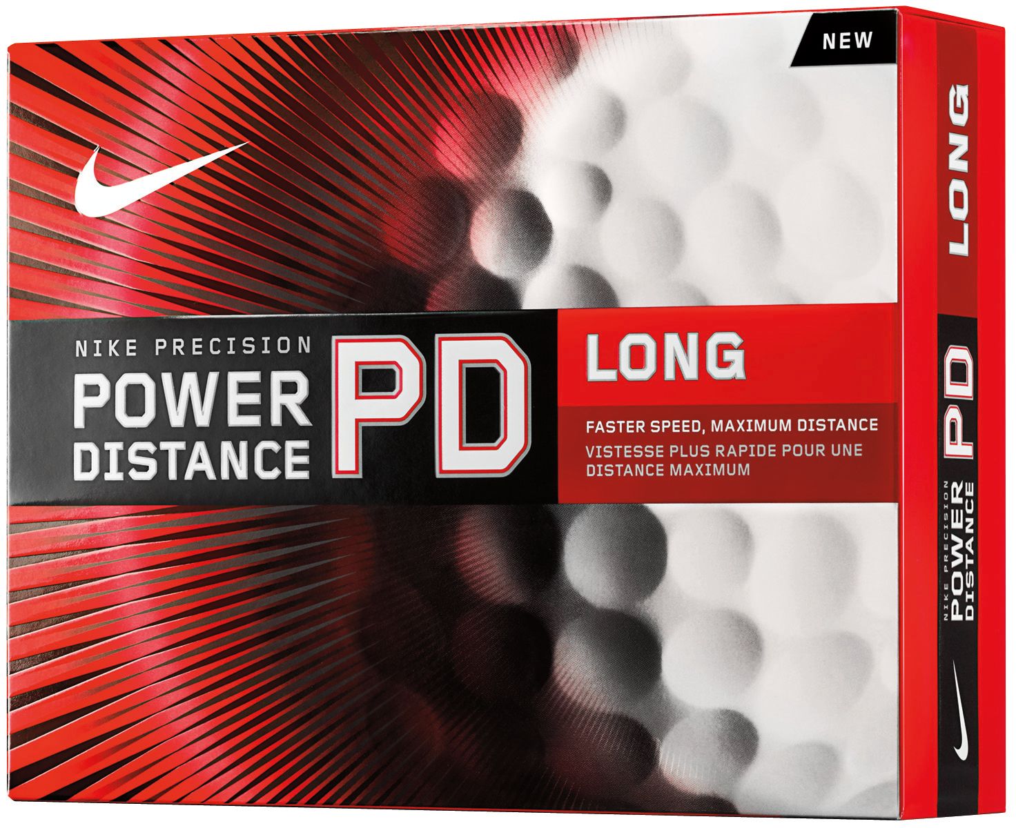 Nike Men's Power Distance Long Golf Balls - 12 pack (Personalized)