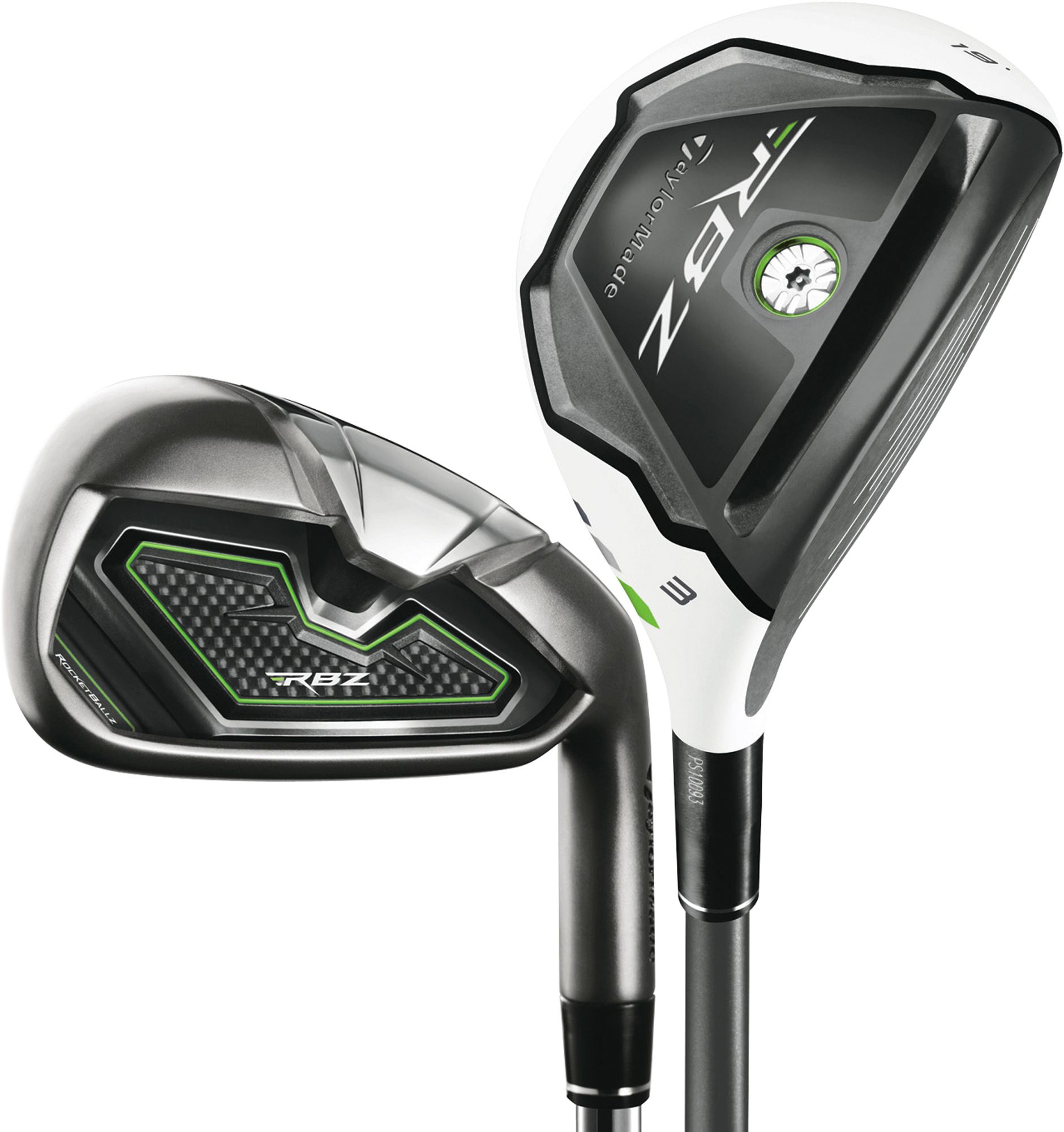 Taylormade Men’s Rocketballz Hybrid/irons (graphite/steel) 34h, 5pw Golf