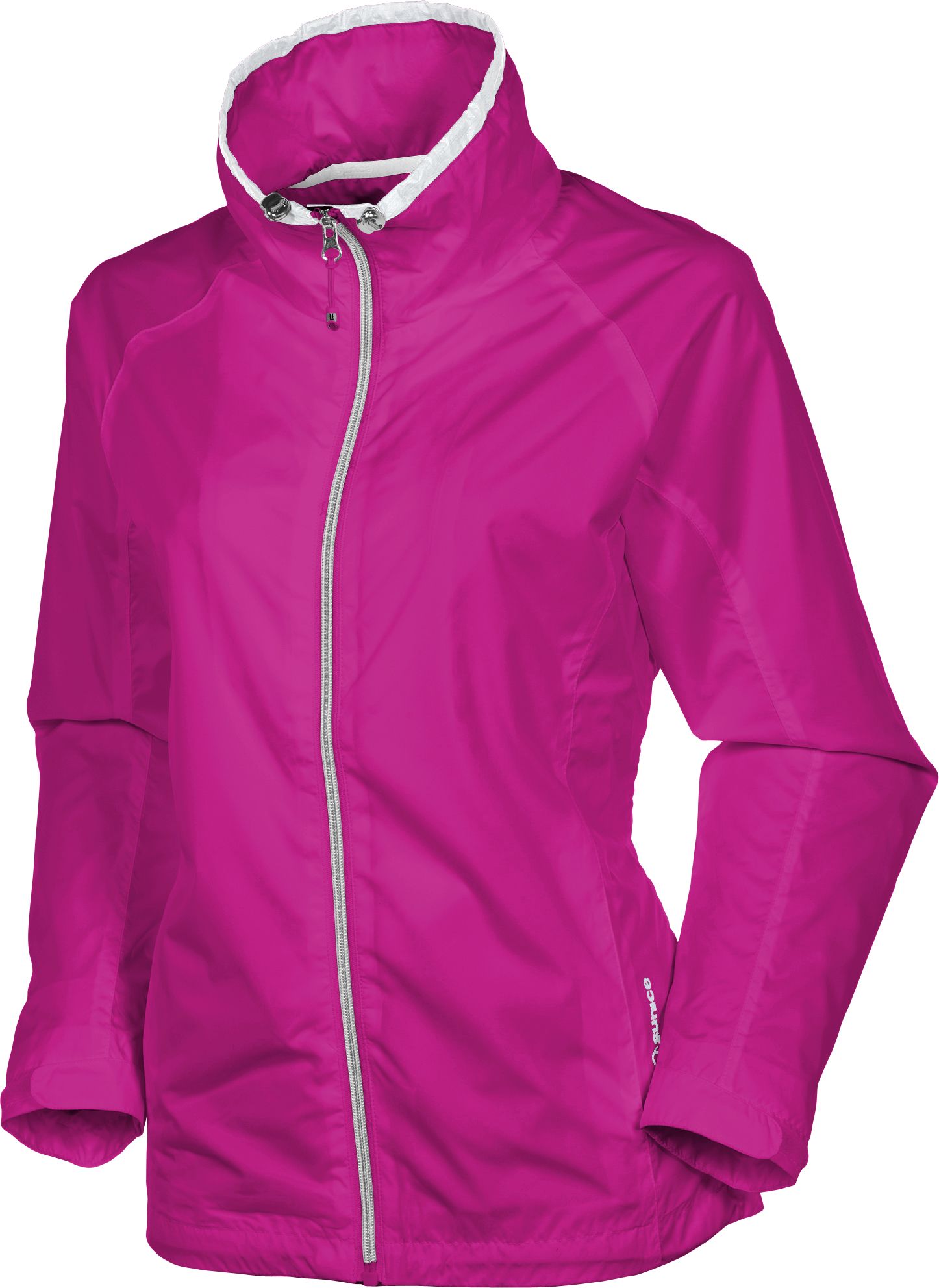 Sunice Women's Bella Full Zip Plaid Wind Long Sleeve Jacket