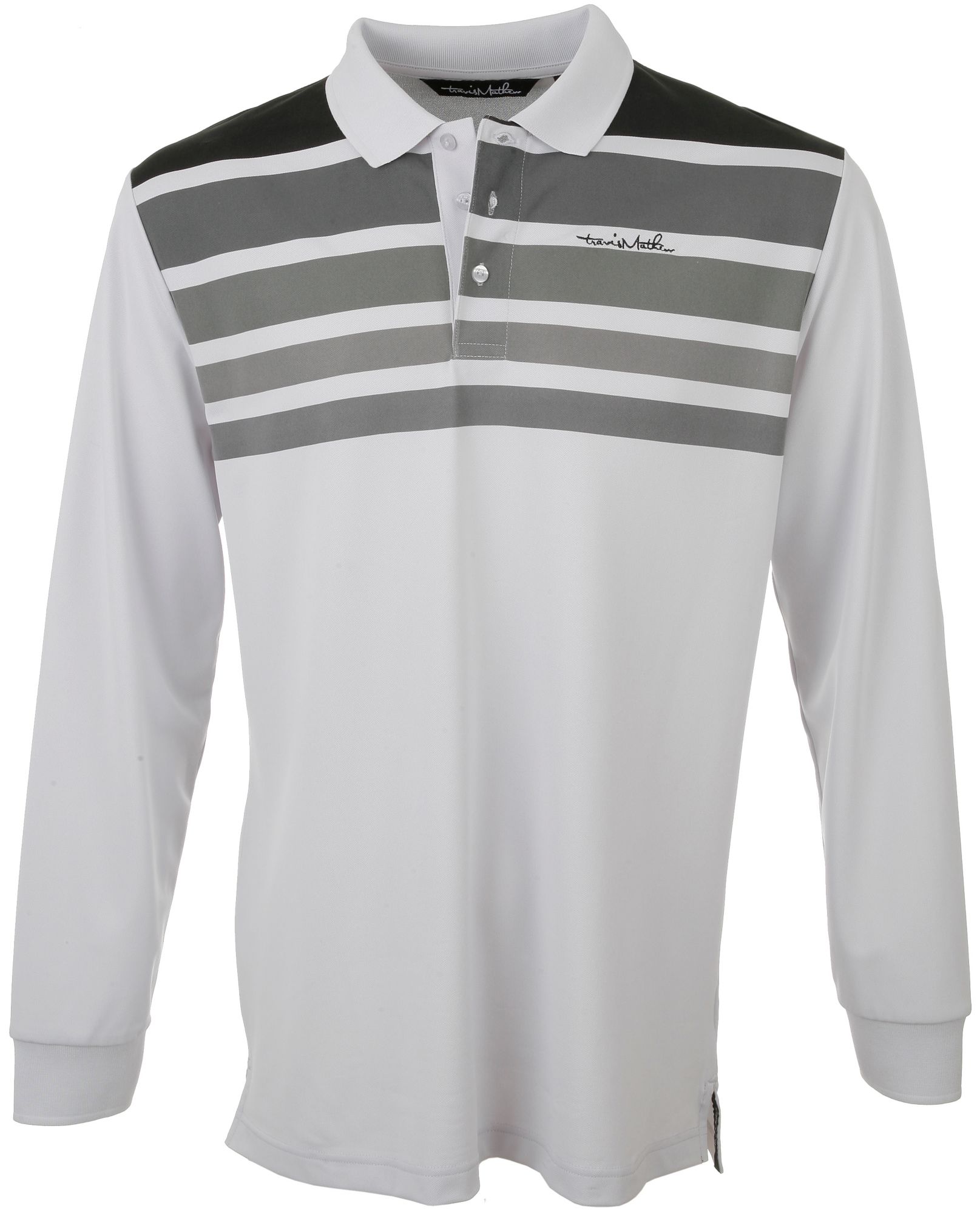 Travis Mathew Men's Long Brash Long Sleeve Polo