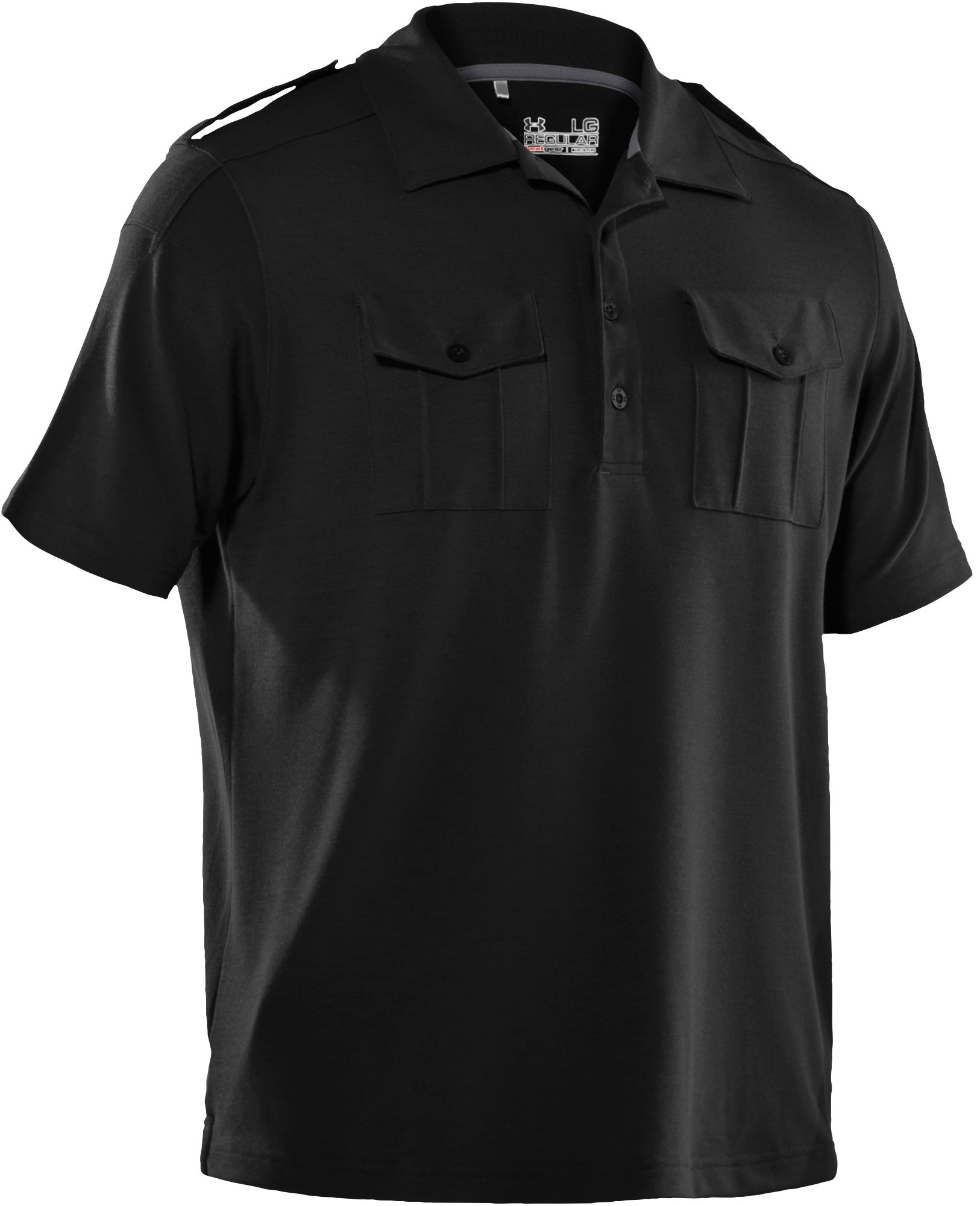 Under Armour Men's Military Pocket Short Sleeve Polo
